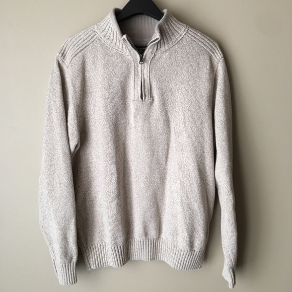 Dockers Mens Quarter Zip Sweater 